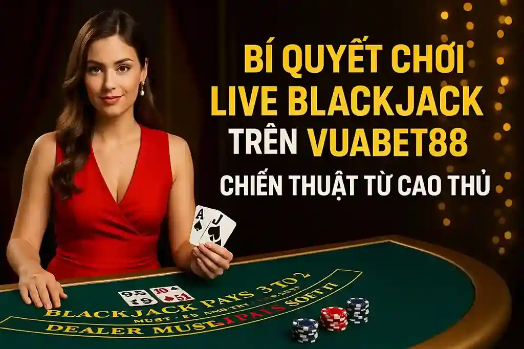 Bí Quyết Chơi Live Blackjack Trên VUABET88 – Chiến Thuật Từ Cao Thủ