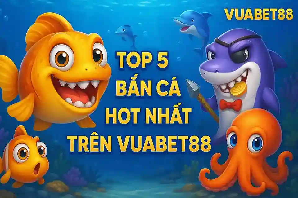 Top 5 Game Bắn Cá Hot Nhất Trên VUABET88